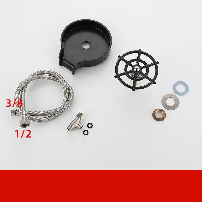 Small Sink Stainless Steel Faucet Household Automatic High Pressure Cup Washer Small Sink Stainless Steel Faucet Household Automatic High Pressure Cup Washer